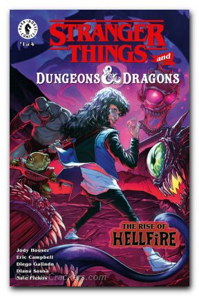 Stranger Things And Dungeons And Dragons The Rise Of Hellfire #1 cover e malavia variant