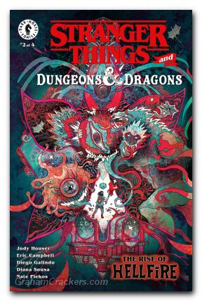 Stranger Things And Dungeons And Dragons The Rise Of Hellfire #2 cover b gax variant