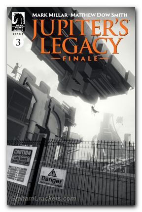 Jupiters Legacy Finale #3 (2024) cover b carter b&w variant