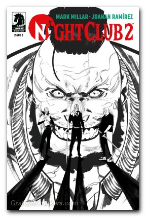 Night Club II #6 (2024) cover b ramírez b&w variant