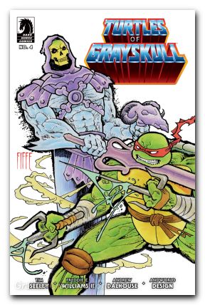 Masters Of The Universe Teenage Mutant Ninja Turtles Turtles Of Grayskull #4 (2024) cover b fiffe variant