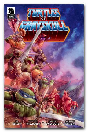 Masters Of The Universe Teenage Mutant Ninja Turtles Turtles Of Grayskull #4 (2024) cover c peniche variant