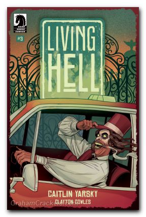 Living Hell #3 cover a