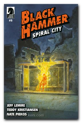 Black Hammer Spiral City #5 (2024) cover b crook variant