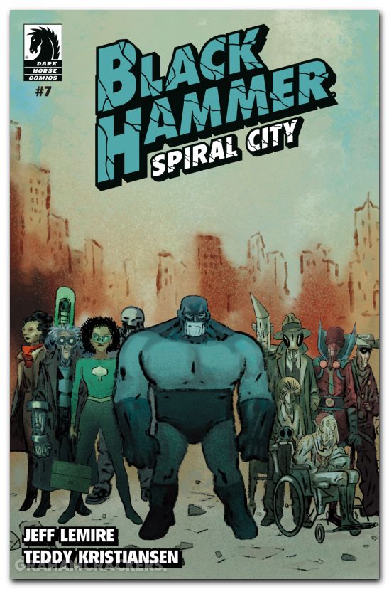 Black Hammer Spiral City #7 (2024) cover a