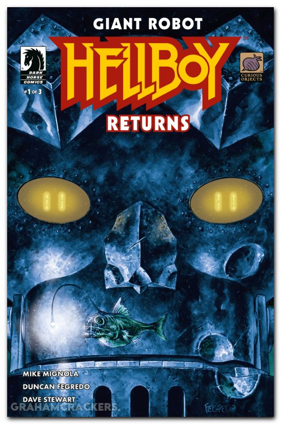 Giant Robot Hellboy Returns #1 (2026) cover a