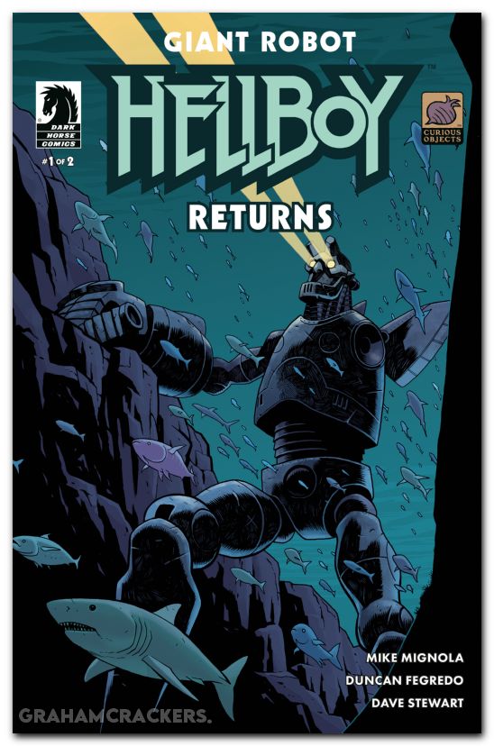 Giant Robot Hellboy Returns #1 (2026) cover b stenbeck variant