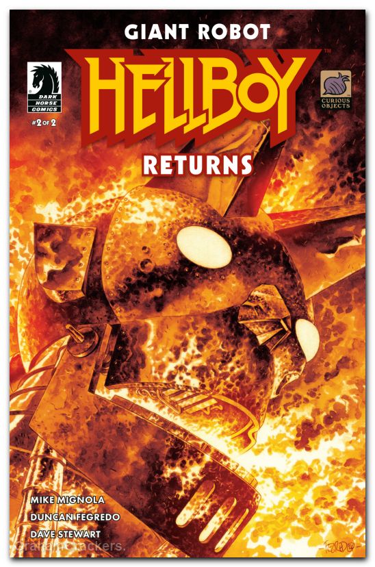 Giant Robot Hellboy Returns #2 (2026) cover a