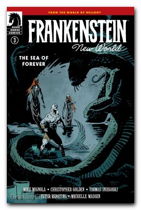Frankenstein New World The Sea Of Forever #3 (2025) cover a