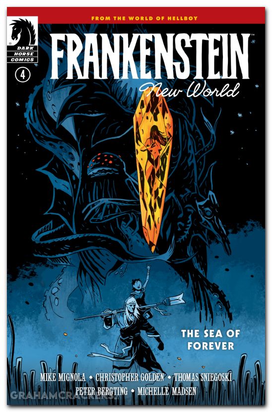 Frankenstein New World The Sea Of Forever #4 (2025) cover a