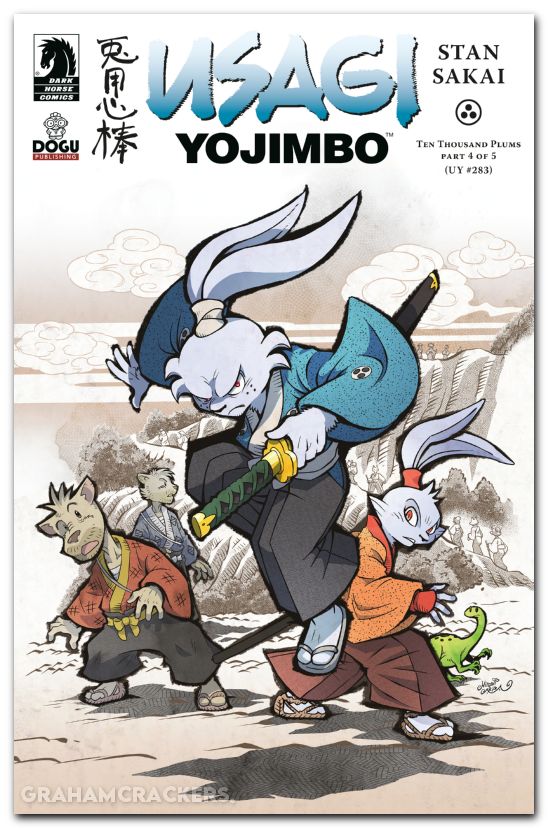 Usagi Yojimbo Ten Thousand Plums #4 (2025) cover b ariga variant