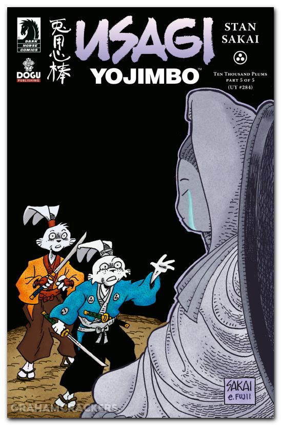 Usagi Yojimbo Ten Thousand Plums #5 (2025) cover a