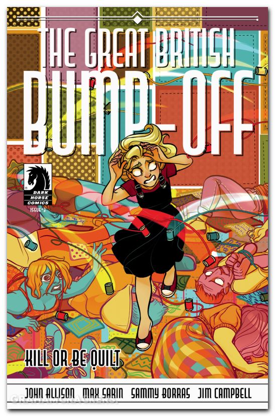 Great British Bump Off Kill Or Be Quilt #3 (2025) cover a