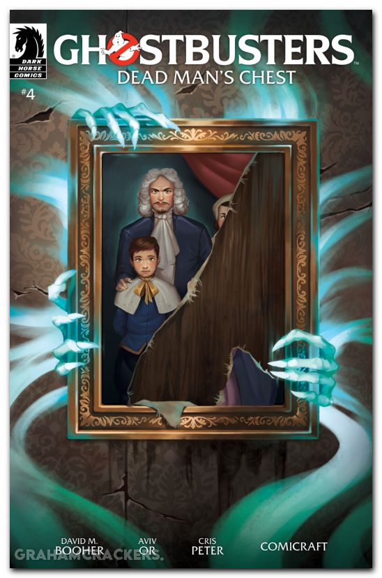 Ghostbusters Dead Mans Chest #4 (2025) cover b sznajder variant