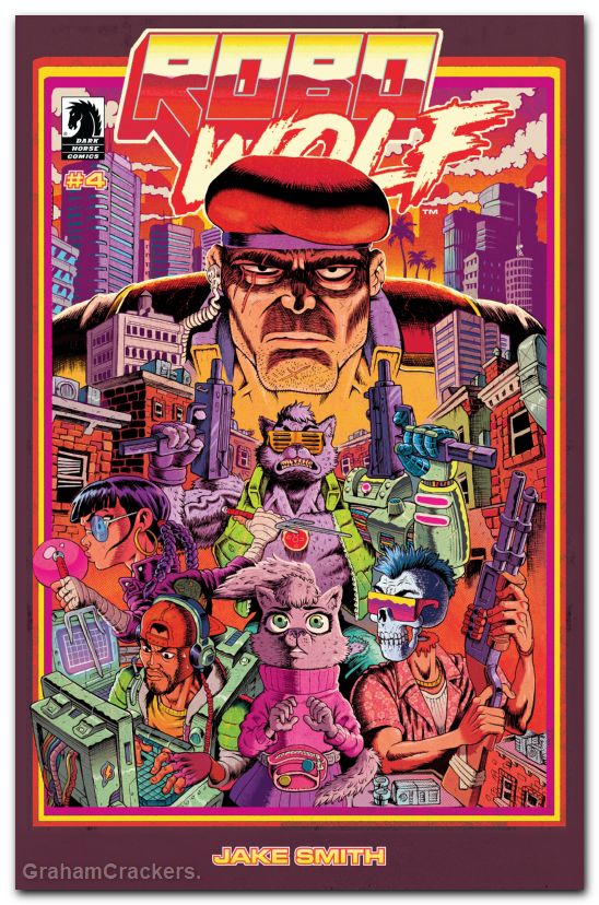 Robowolf #4 (2025) cover a