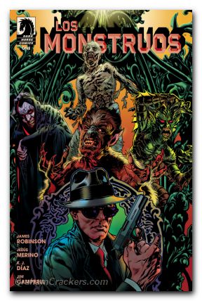 Los Monstruos #1 (2025) cover b harris variant