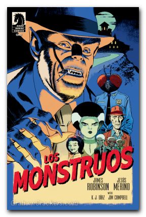 Los Monstruos #1 (2025) cover c martin variant