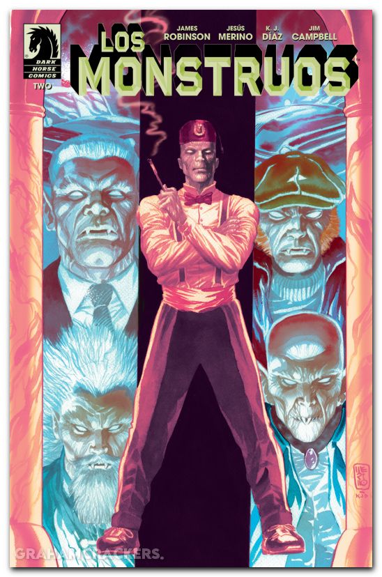 Los Monstruos #2 (2025) cover a