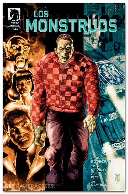 Los Monstruos #3 (2025) cover a