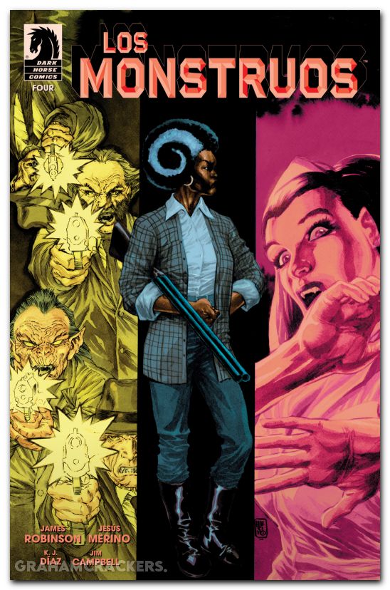 Los Monstruos #4 (2025) cover a
