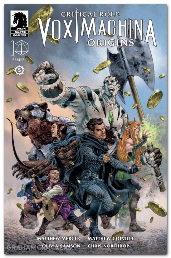 Critical Role Vox Machina Origins I #5 (2025) cover a