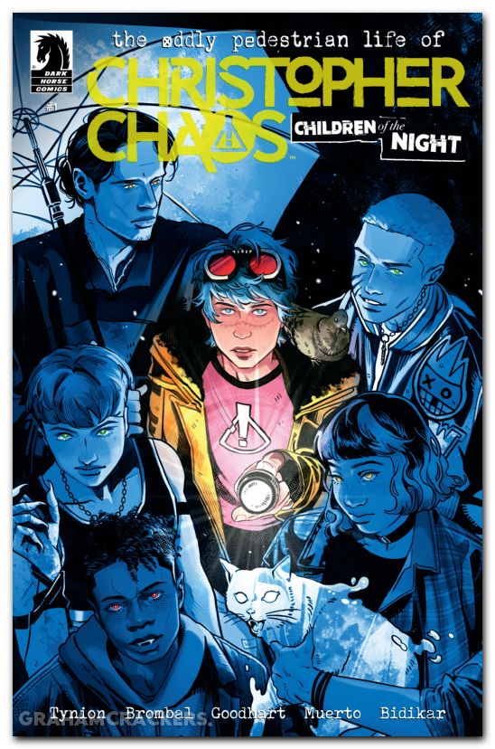 Oddly Pedestrian Life Of Christopher Chaos Children Of The Night #1 (2025) cover a