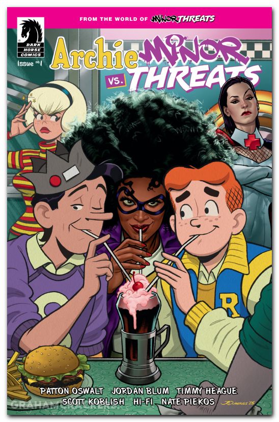 Archie Vs Minor Threats #1 cover c quinones variant