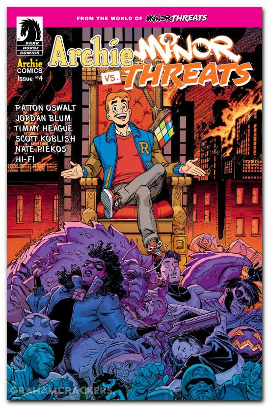 Archie Vs Minor Threats #4 cover b koblish variant