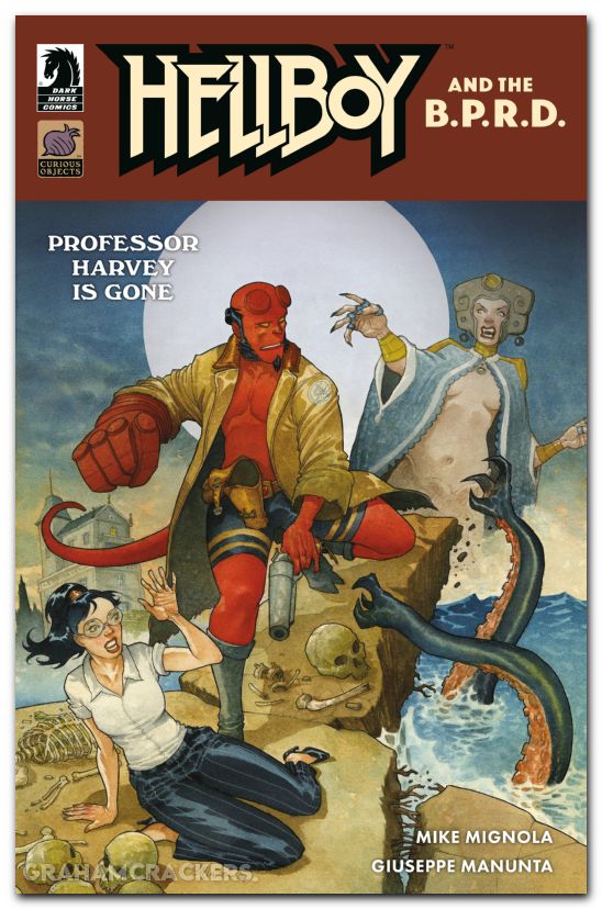 Hellboy And The BPRD Professor Harvey Is Gone #1 (2025) cover a