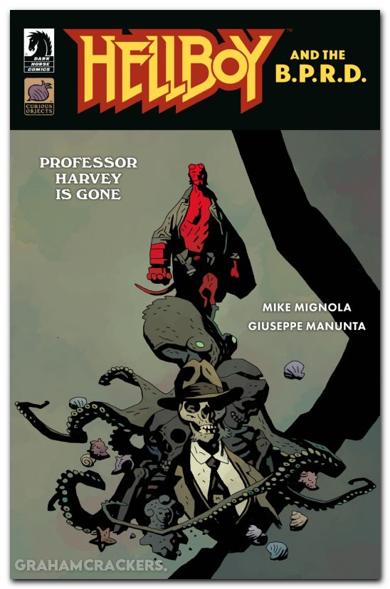 Hellboy And The BPRD Professor Harvey Is Gone #1 (2025) cover b mignola variant
