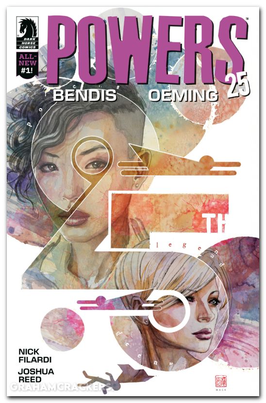 Powers 25 #1 (2025) cover b mack variant