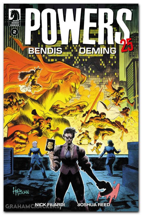 Powers 25 #2 (2025) cover b hepburn variant