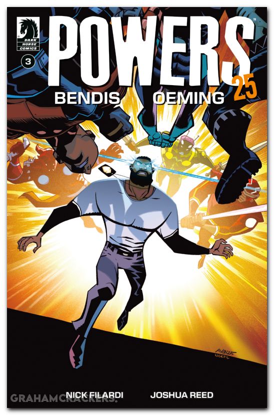 Powers 25 #3 (2025) cover a