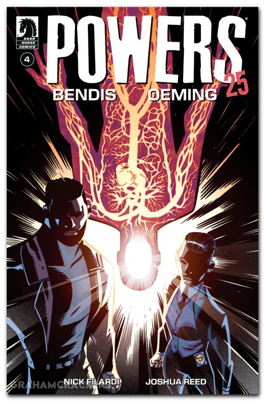 Powers 25 #4 (2025) cover a