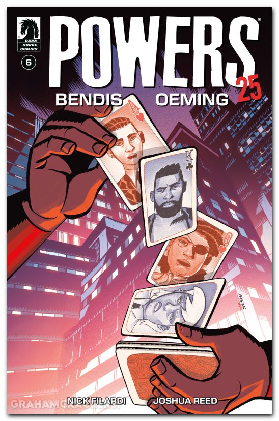 Powers 25 #6 (2025) cover a