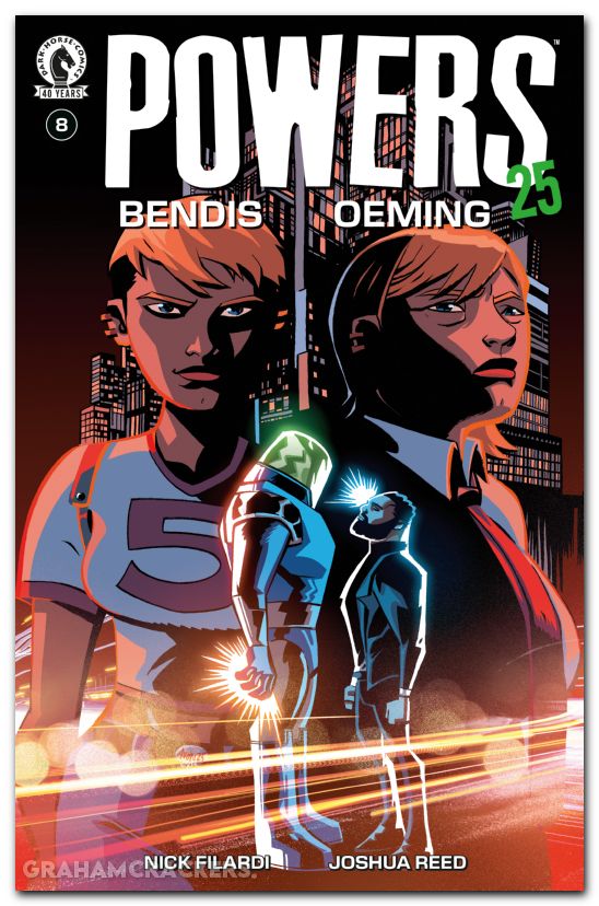 Powers 25 #8 (2025) cover a