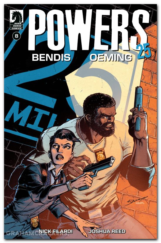Powers 25 #8 (2025) cover b bagley variant