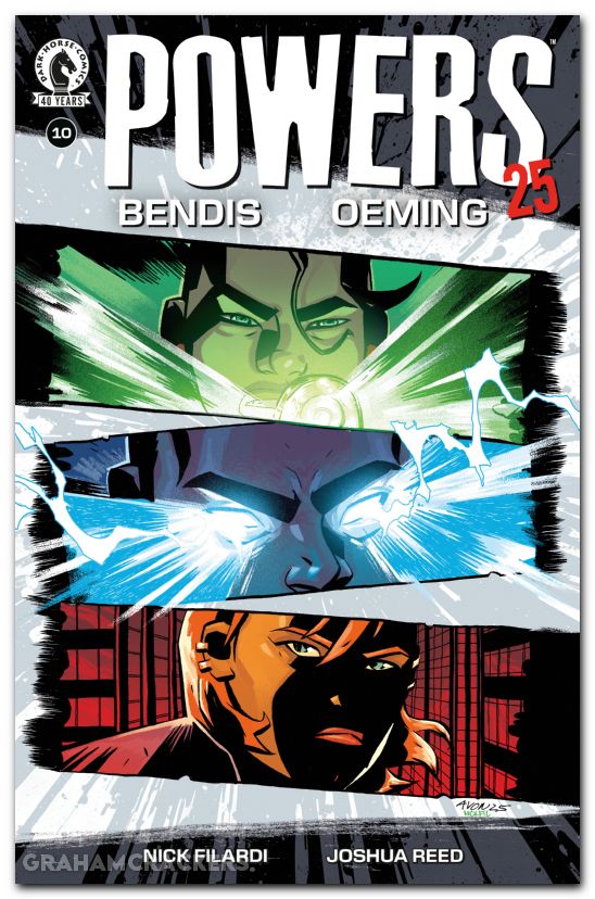 Powers 25 #10 (2025) cover a