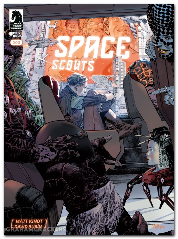 Space Scouts #3 (2025) cover b martinez bueno variant