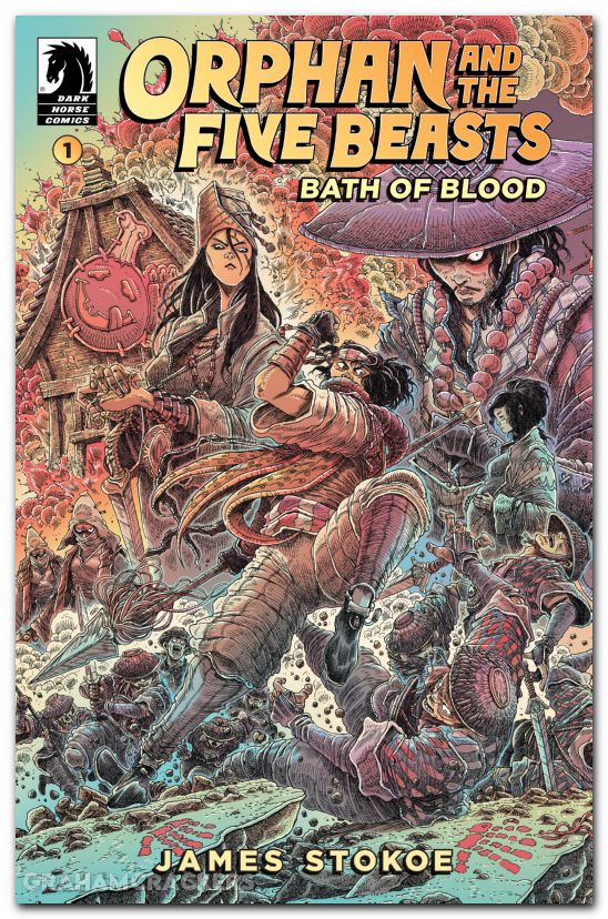 Orphan And The Five Beasts Bath Of Blood #1 (2025) cover a
