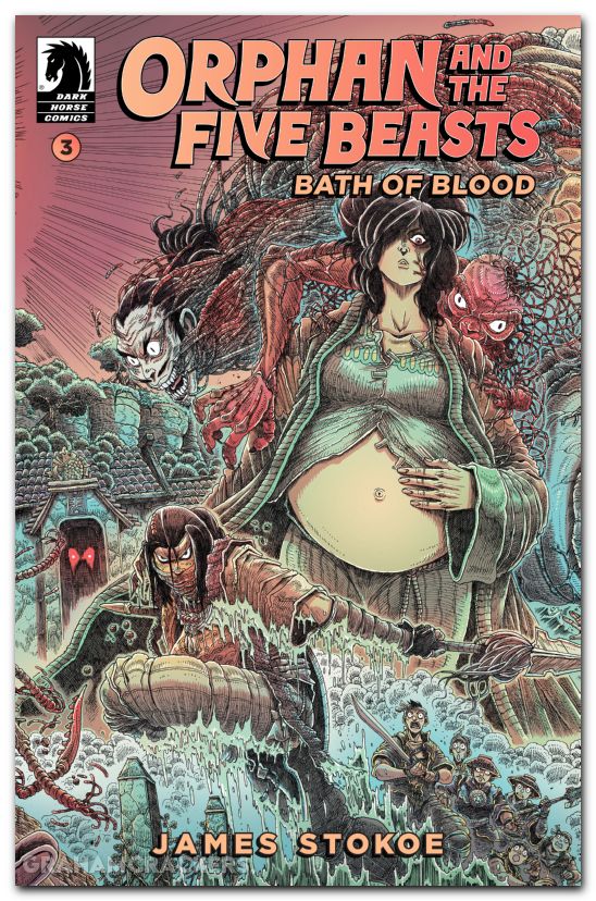 Orphan And The Five Beasts Bath Of Blood #3 (2025) cover a