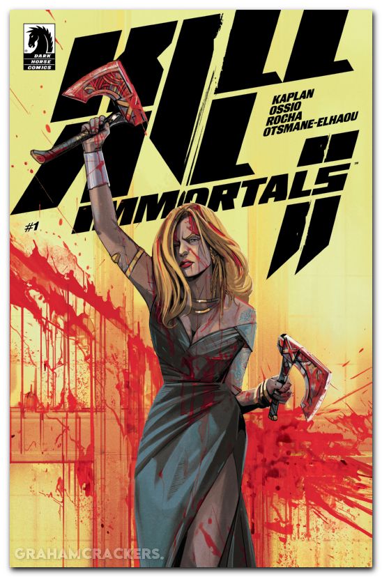Kill All Immortals II #1 (2025) cover a