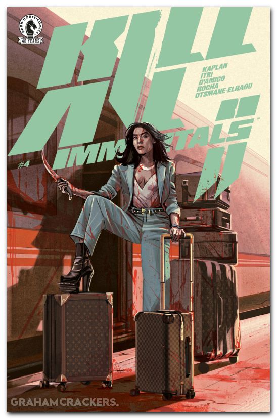 Kill All Immortals II #4 (2025) cover a