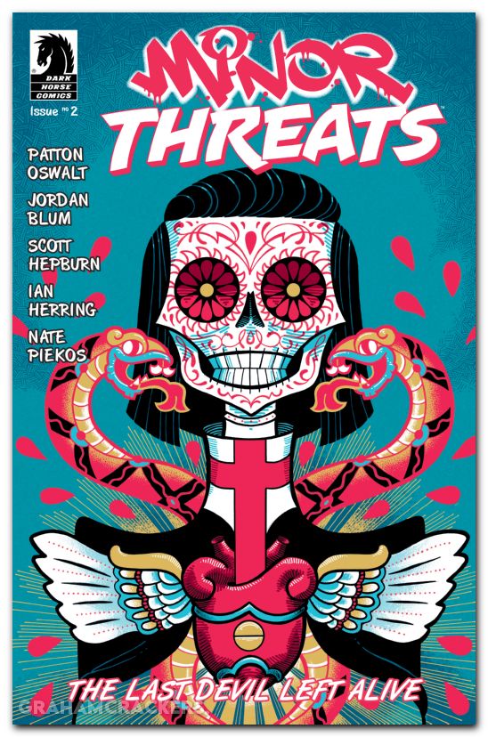 Minor Threats The Last Devil Left Alive #2 (2025) cover b gonzo variant