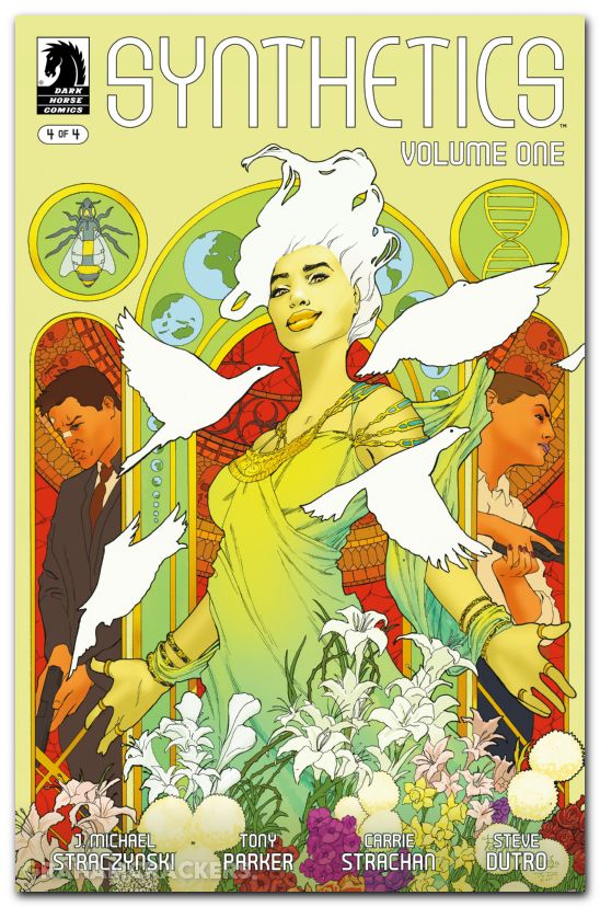 Synthetics Volume One #4 (2025) cover a