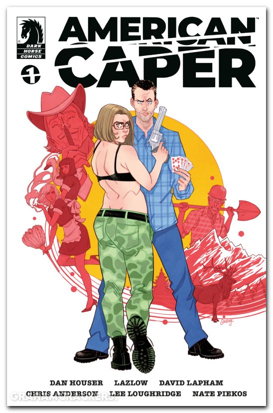 American Caper #1 (2025) cover e sauvage variant