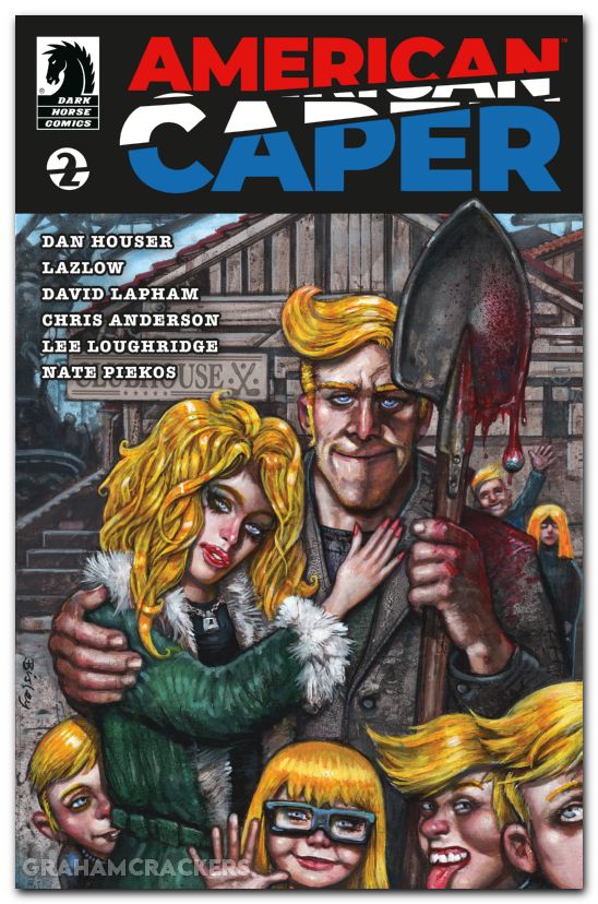 American Caper #2 (2025) cover b bisley variant