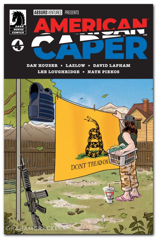American Caper #4 (2025) cover a