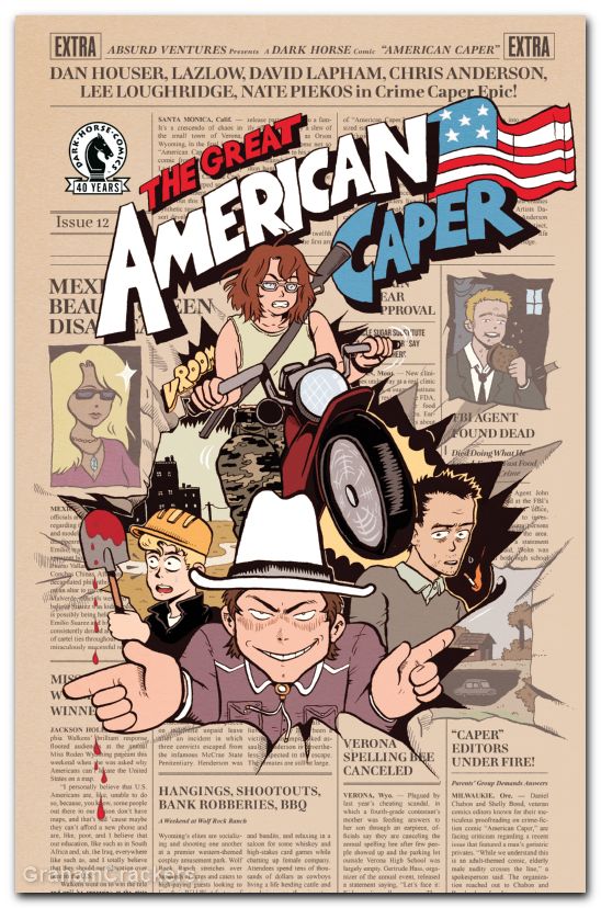 American Caper #12 (2025) cover c cash variant