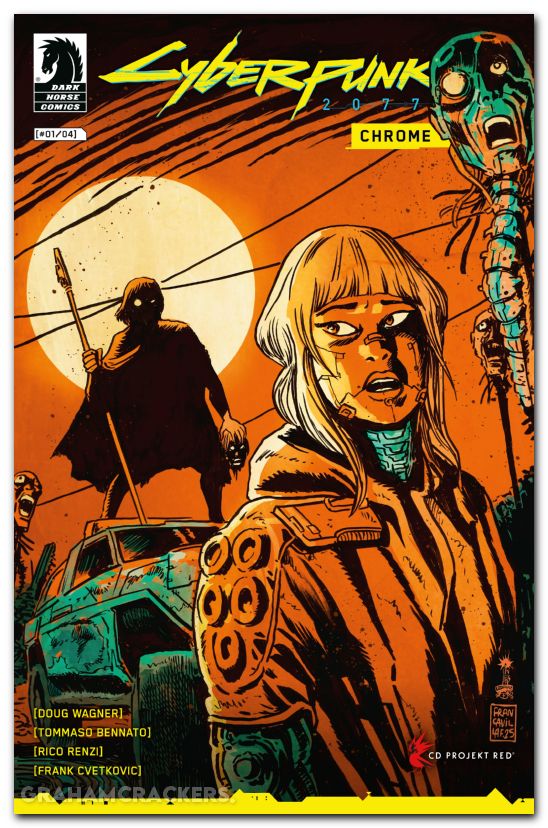Cyberpunk 2077 Chrome #1 (2026) cover d francavilla variant